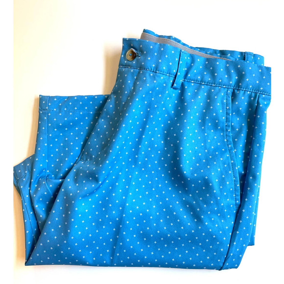Greg Norman Collection Shorts Greg Norman Bula Blue Golf Shorts